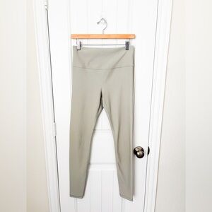 Athleta Elation Rib Tight Legging Sage Green Grey Medium Tall